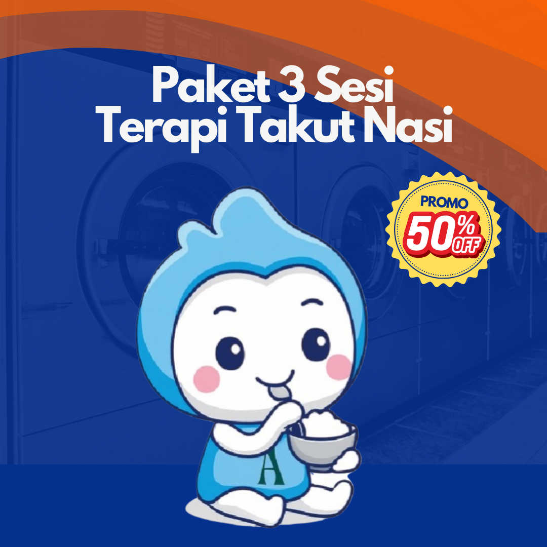 Hipnoterapi Anak Takut Nasi Paket 3 Sesi